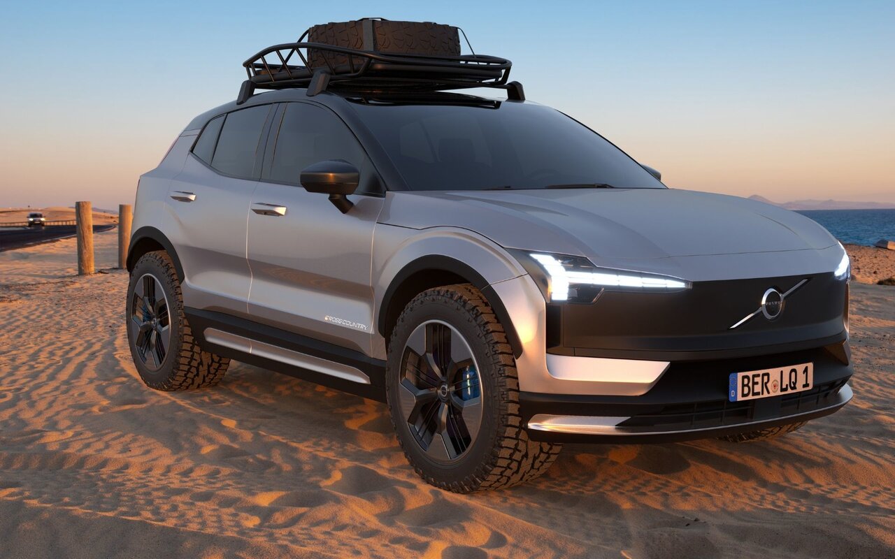 ولوو EX۳۰ به ایران رسید /عکس