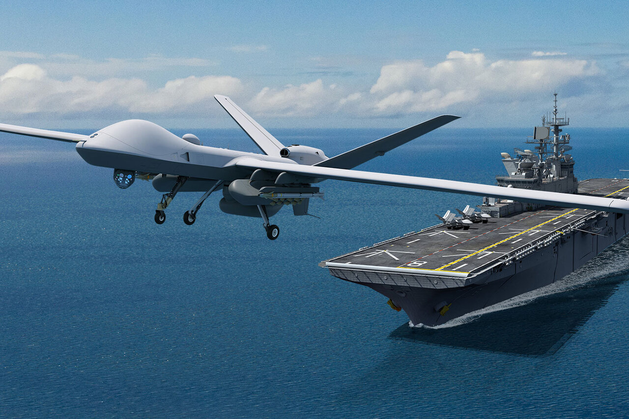 پهپاد آمریکایی MQ-۹B وارد خاورمیانه شد / از چشم همیشه بیدار پنتاگون چه میدانیم؟