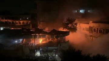 کشف اجساد سوخته/ محل اسکان آوارگان زیر آتش