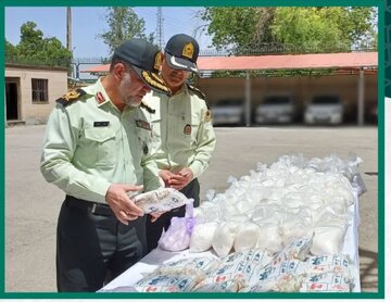 کشف ۱۰۸ کیلوگرم مواد روانگردان شیشه و هروئین در همدان