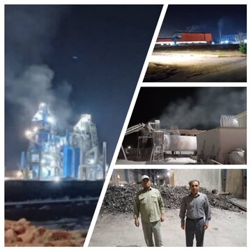 کنترل و پایش شبانه صنایع در شهرستان بروجن چهارمحال‌وبختیاری 