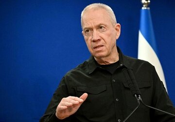 گالانت:ایران موشکهای ۵۰۰ تا ۹۰۰ کیلویی به اسرائیل شلیک کرد