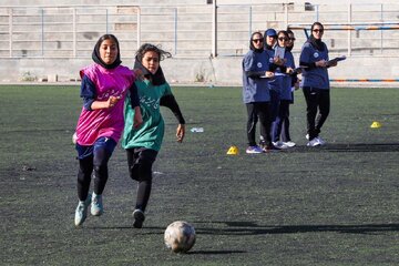 استعداد های فوتبالِِ دختران استان کرمان ارزیابی شدند