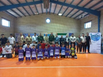 افتتاح سالن ورزشی صالحین در روستای نی از توابع شهرستان مریوان