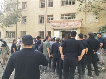 بازدید خبرنگاران رسانههای بینالمللی از زندان اوین