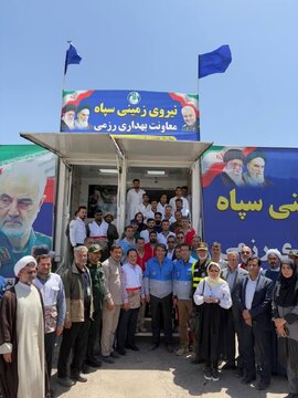 برگزاری مانور زلزله خلیج فارس در سیرجان