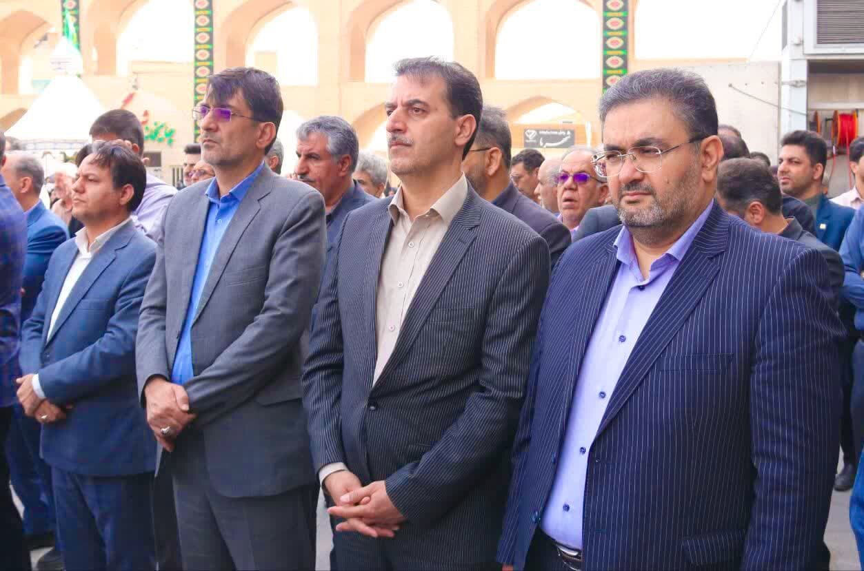 برگزاری مراسم تشییع شهدای حمله رژیم صهیونیستی به یزد