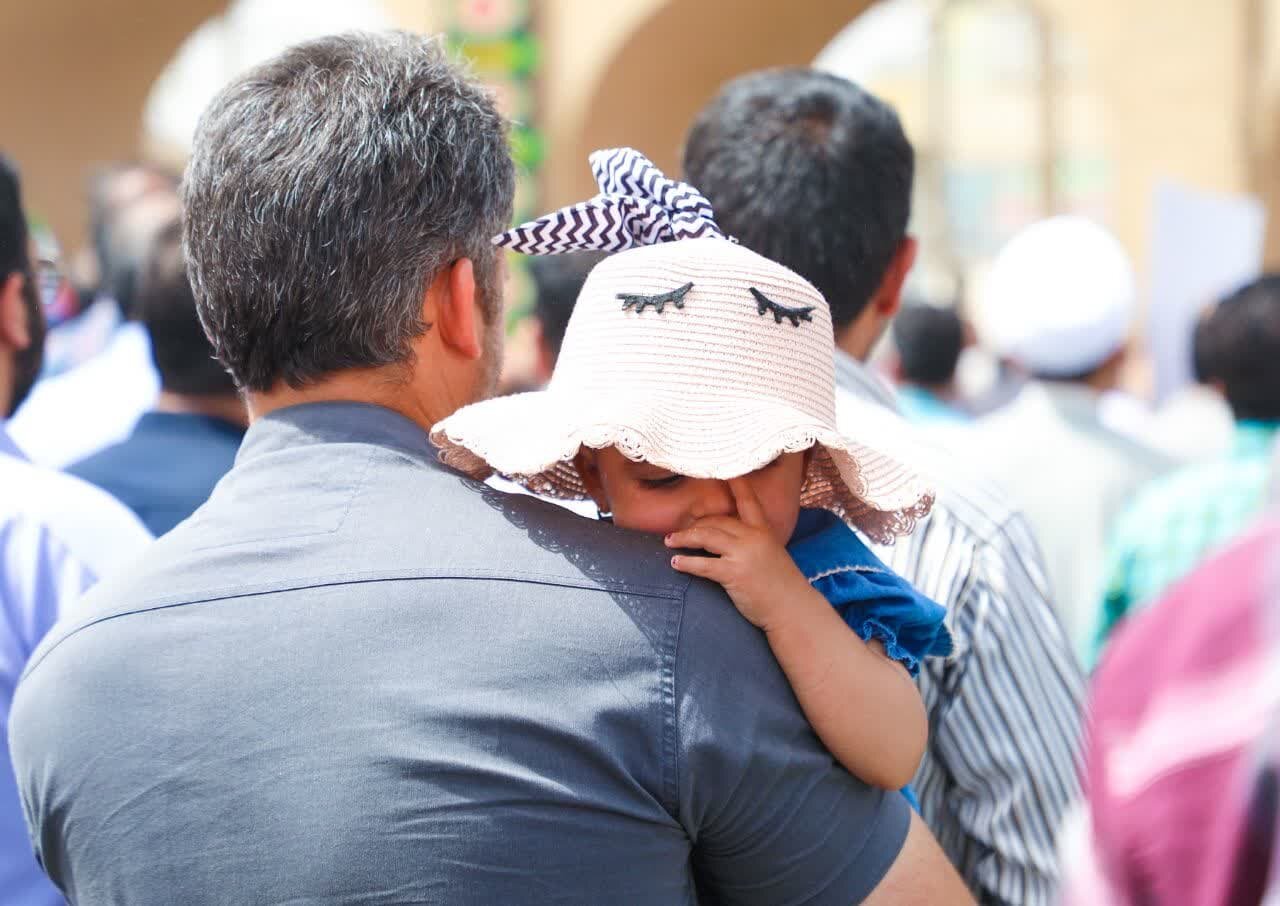 برگزاری مراسم تشییع شهدای حمله رژیم صهیونیستی به یزد