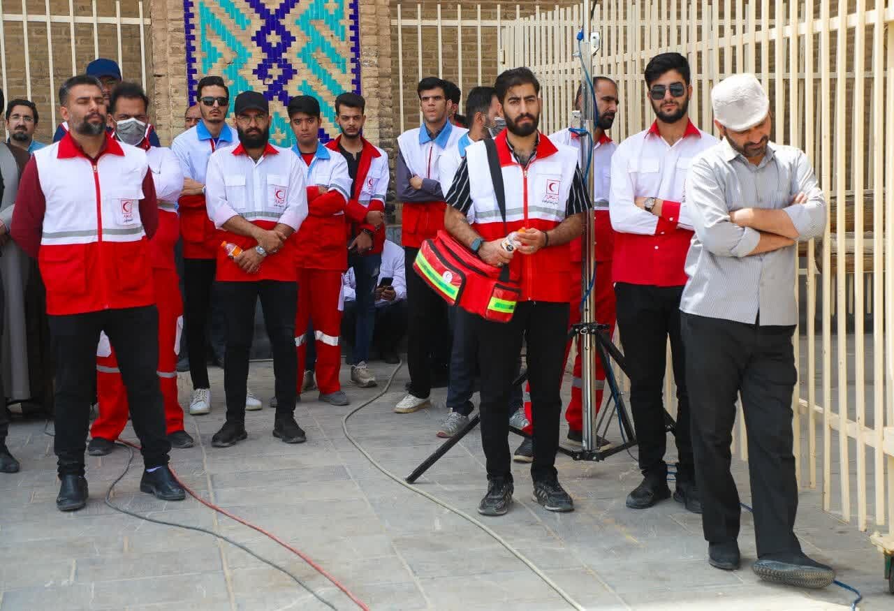 برگزاری مراسم تشییع شهدای حمله رژیم صهیونیستی به یزد