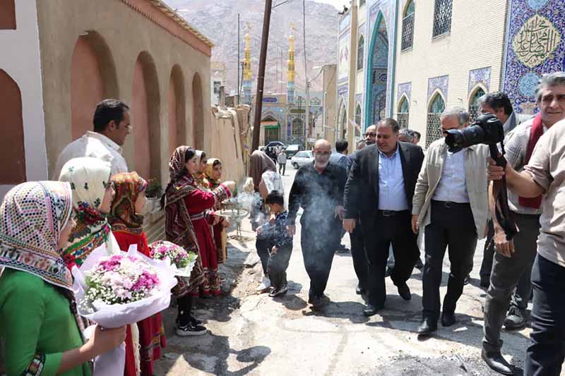 تصاویر | سفر معاون امور مجلس، حقوقی و استانهای وزارت میراثفرهنگی به استان سمنان