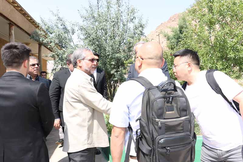 تصاویر | سفر معاون امور مجلس، حقوقی و استانهای وزارت میراثفرهنگی به استان سمنان