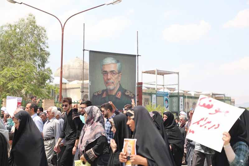 تظاهرات مردم سمنان در محکومیت جنایات رژیم صهیونیستی برگزار شد