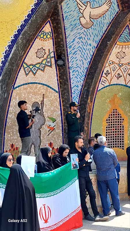 تظاهرات مردم سمنان در محکومیت جنایات رژیم صهیونیستی برگزار شد