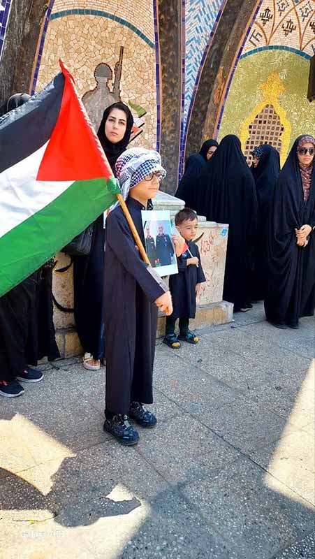 تظاهرات مردم سمنان در محکومیت جنایات رژیم صهیونیستی برگزار شد