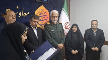 تقدیر از خبرنگار شجاع خوزستانی، در پی مصدومیت حین پوشش تجاوز رژیم صهیونیستی به خاک ایران