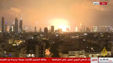 تلآویو زیر آتش موشکهای ایرانی