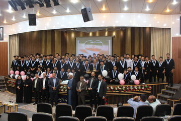 جشن فارغ التحصیلی دانشجو معلمان دانشگاه فرهنگیان استان سمنان برگزار شد