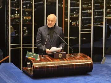 رئیس مجلس در اجلاس بریکس:  نتیجه استفاده از تحریم های یکجانبه افزایش شکاف توسعه میان کشورها بوده است