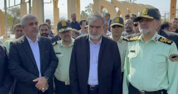 سردار رادان از اماکن پیشنهادی برای ایجاد فرماندهی انتظامی در جیرفت بازدید کرد