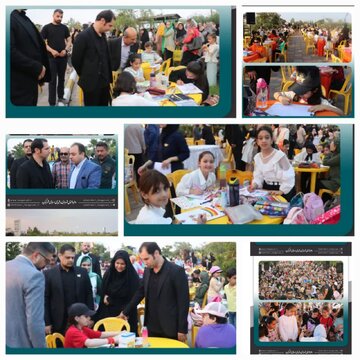 سومین جشنواره نقاشی تورنگ برگزارشد