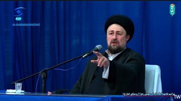 سیدحسن خمینی: حق نداریم در مسجد کسی را راه بدهیم و کسی را راه ندهیم/ مسجد سنگر است؛ شما حق ندارید بگویید سنگر اختصاص به من دارد