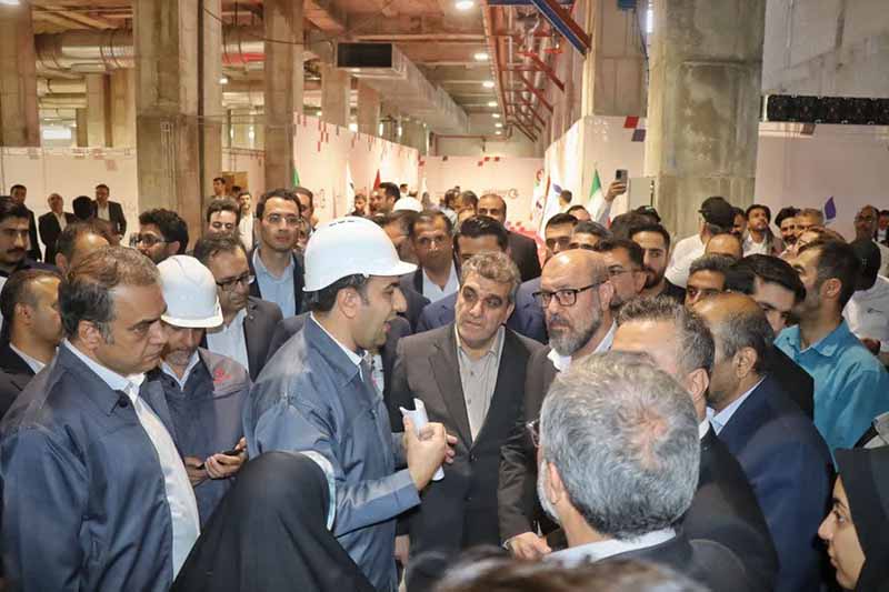 فاز اول توسعه ایران تایر در مهدی شهر افتتاح شد/ اضافه شدن ۶۰ هزار تُن به ظرفیت تولید «لاستیک بیس» کشور