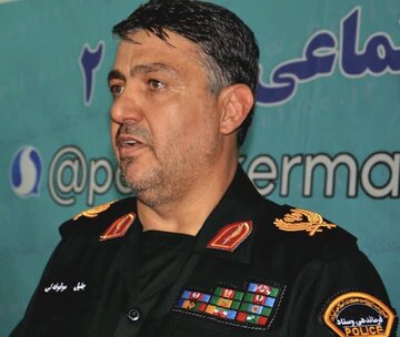 فرمانده انتظامی کرمان نتایج طرح اقتدار۲ را اعلام کرد