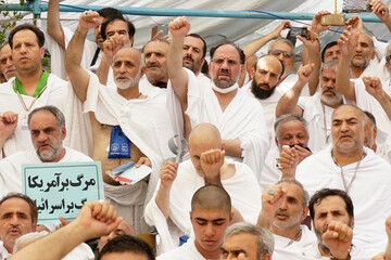 مراسم برائت از مشرکین برگزار شد/ حجاج خواستار قطع ارتباط دولت ها با رژیم صهیونیستی شدند