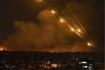 موج جدید حملات موشکی ایران به اراضی اشغالی