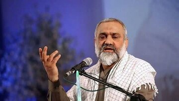 واکنش تند سردار نقدی به ترامپ/ سر جایت بنشین بیادب/ اگر تعرضی به هر یک از مراجع تشیع شود، یک کارگزار آمریکایی از این منطقه زنده بیرون نخواهد رفت