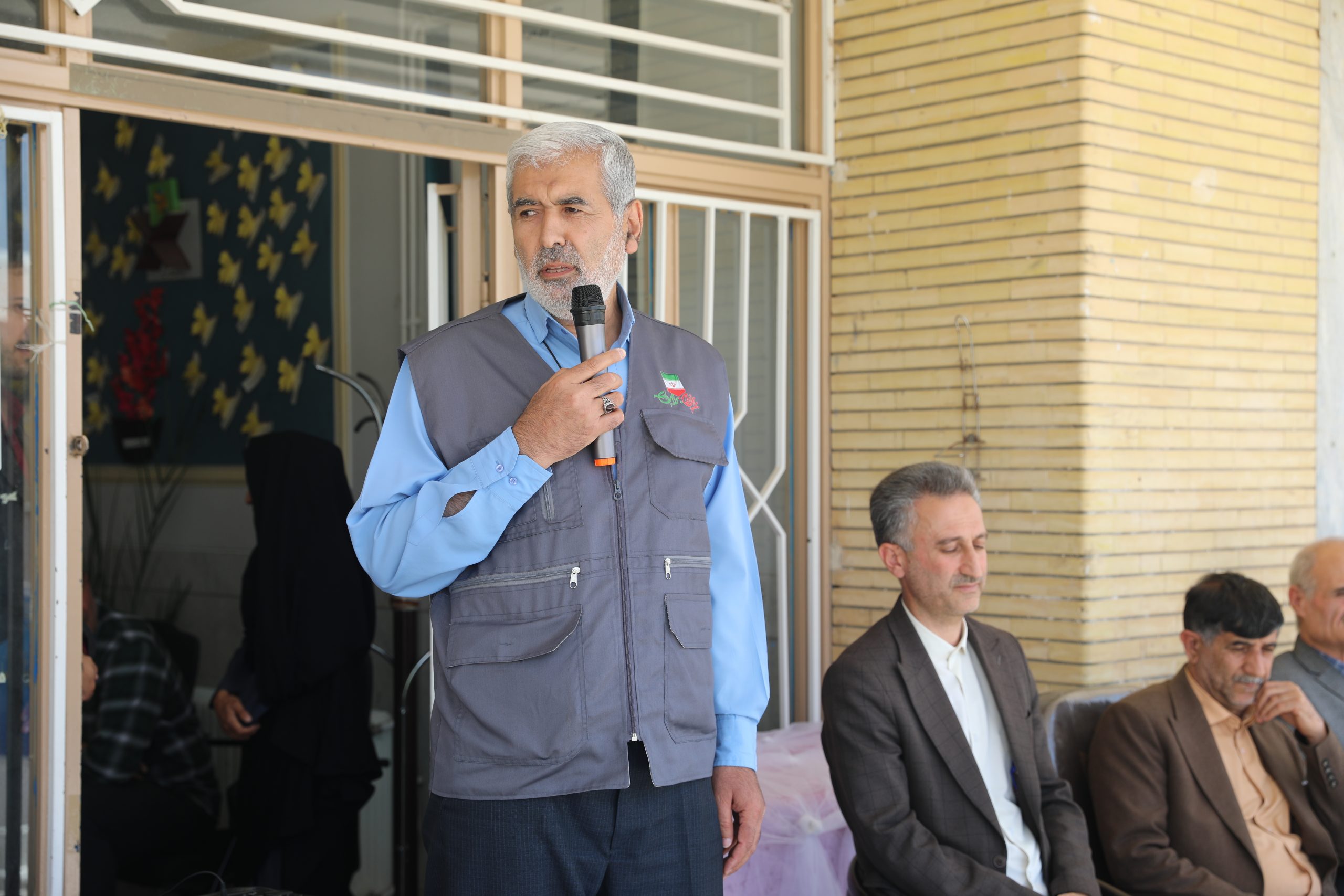 کلنگ  زنی احداث خوابگاه دانش‌آموزی دبیرستان نمونه دکتر حسن سلطانی در فارسان