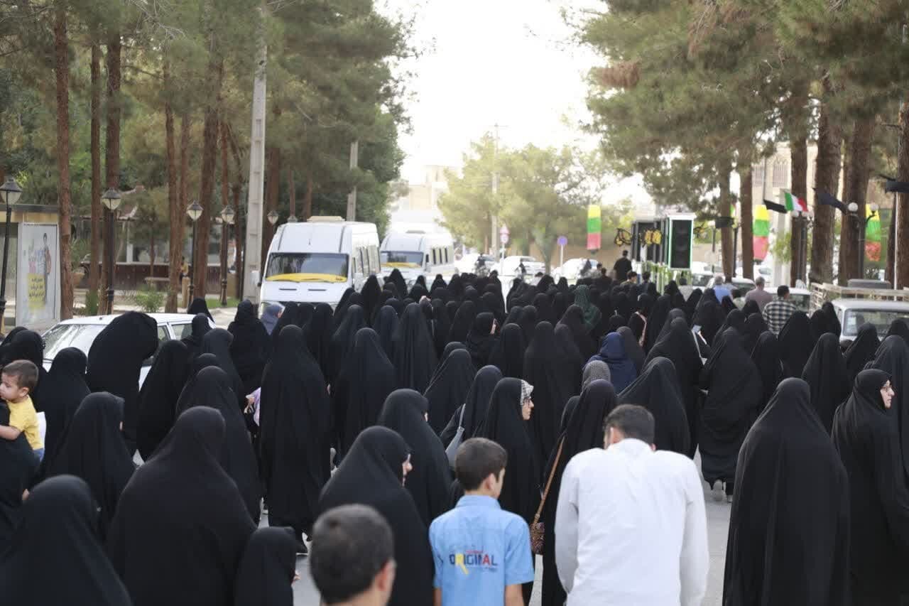 گزارش تصویری/ مراسم تشییع پیکر شهید والامقام حسین کمالی اردکانی