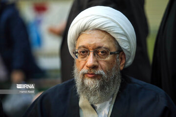 آملی لاریجانی: پیوند با ولایت ریشه در عمق باور دینی دارد/ جامعهای که از مکتب اهلبیت ارتزاق میکند، در برابر ظلم و تجاوز منزوی و منفعل نمی ماند