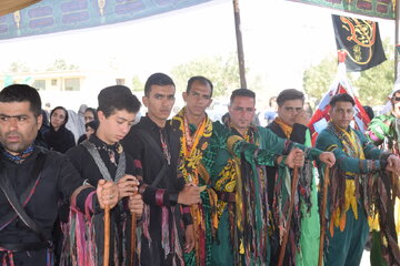 آیین شاطری در روستای جَزَن دامغان برگزار شد