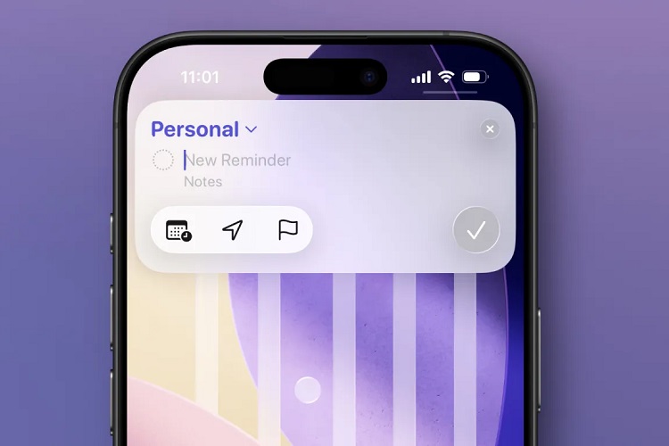 افزودن وظایف در اپ Reminders؛ سریعتر از همیشه در iOS 26