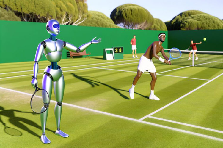 انتقاد تنیس‌بازان از فناوری هوش مصنوعی ویمبلدون؛ وقتی داوران رباتی اشتباه می‌کنند!