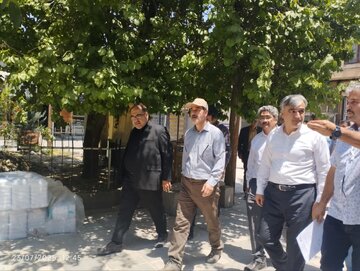 بازدید معاون وزیر راه و شهرسازی از ۳ پروژه بازآفرینی شهر سنندج و ناحیه منفصل شهری نایسر