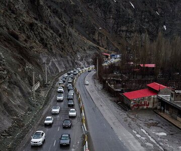 تدارک ترافیکی در مسیر بازگشت مسافران؛ این محور شمالی یکطرفه شد