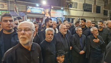 تصاویر | حضور استاندار خوزستان در عزاداری شب عاشورا؛ از حصیرآباد تا هیئت‌های خرمشهری و قشقایی