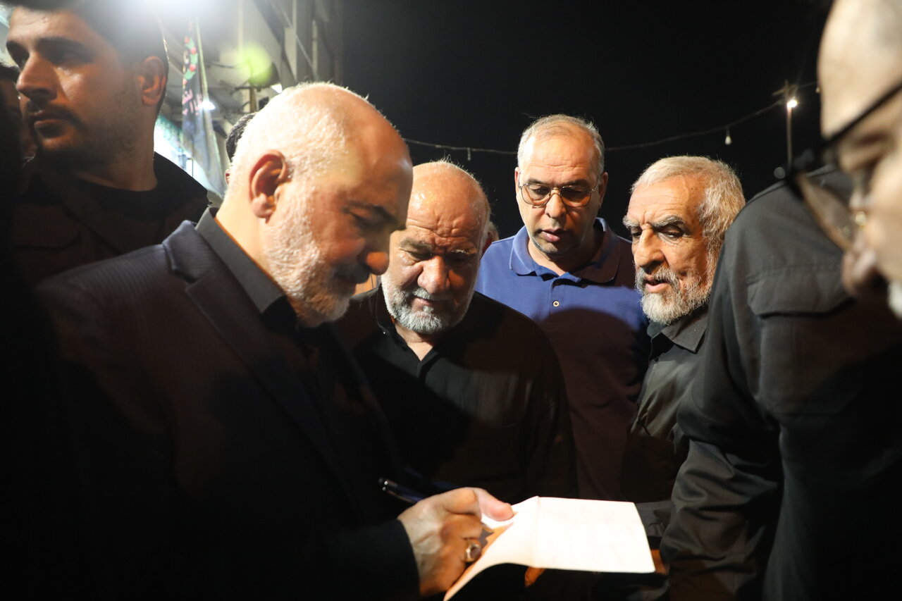 تصاویر | حضور استاندار خوزستان در عزاداری شب عاشورا؛ از حصیرآباد تا هیئت‌های خرمشهری و قشقایی