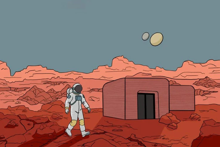 دانشمندان «آجرهای زنده» از خاک مریخ تولید کردند