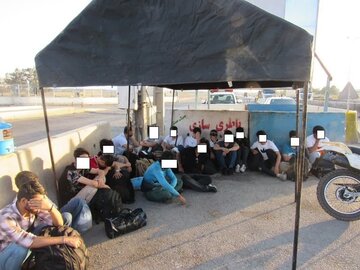 دستگیری ۱۴۲۴ تبعه بیگانه غیرمجاز در سمنان