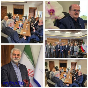 دیدار نمایندگان مجلس با رئیس اتاق بازرگانی گیلان