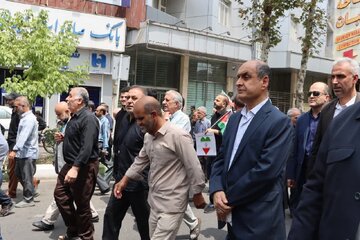 راهپیمایی جمعه خشم در رشت برگزار شد