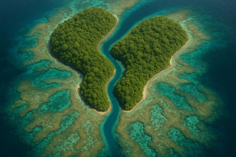 رودخانه‌ها: معماران پنهان صخره‌های مرجانی