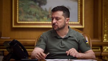 زلنسکی:من با رئیس جمهوری آمریکا صحبت کردم/متشکرم مارک!