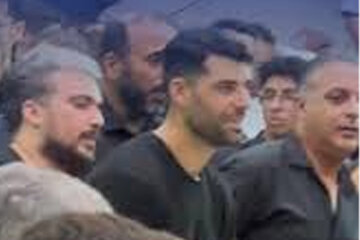 عکس| مهدی طارمی در مراسم سینهزنی بوشهریها