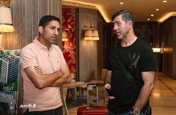 عکس | نخستین دیدار هاشمیان با پرسپولیسیها در ترکیه