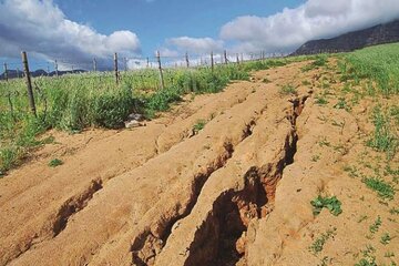 فرسایش خاک در استان اردبیل بیشتر از میانگین کشوری است