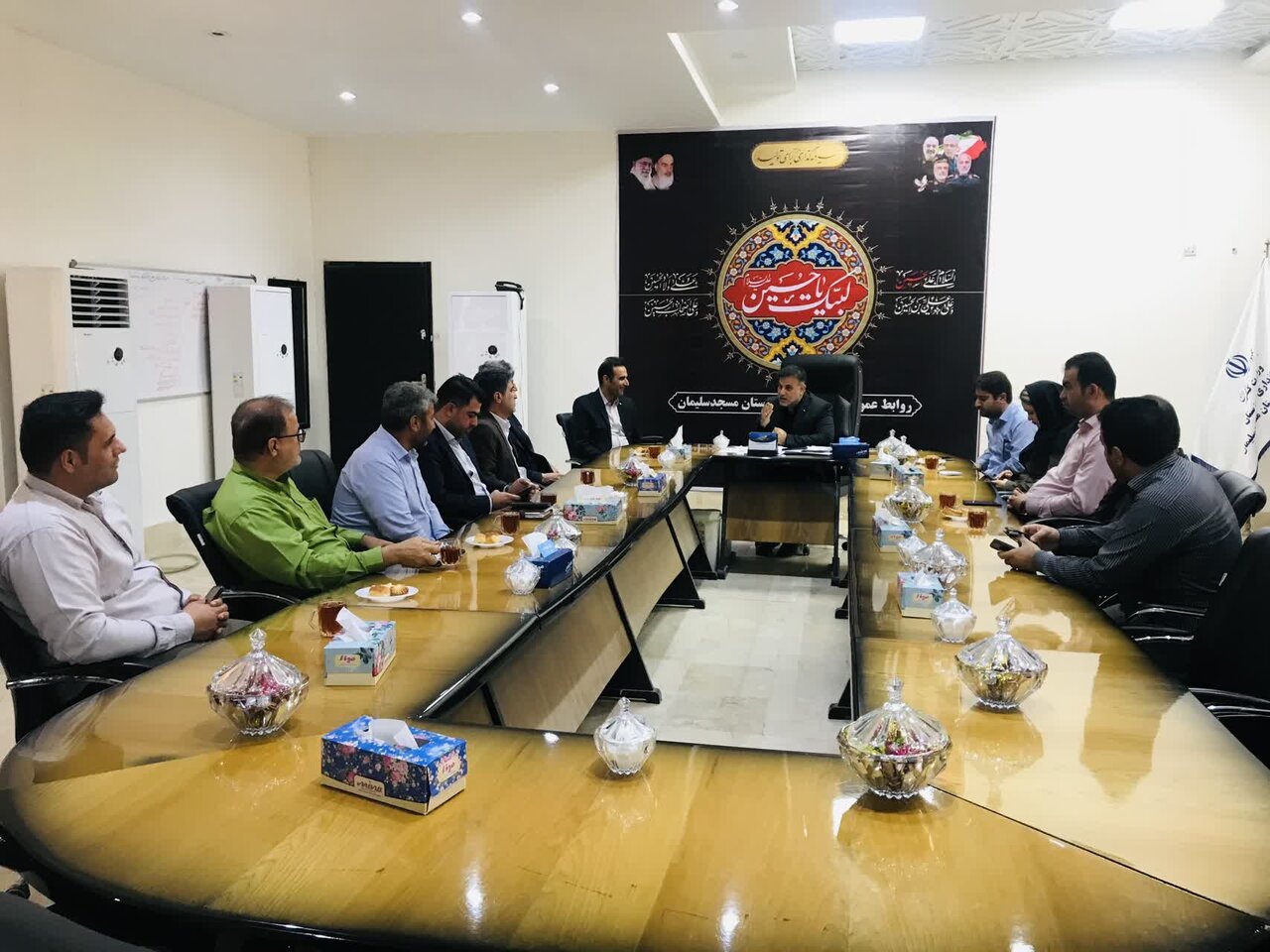 فرماندار مسجدسلیمان در دو جبهه میدانی و ستادی؛ از پیگیری مشکلات برق و آب در محلات تا افتتاح طرح‌های درمانی